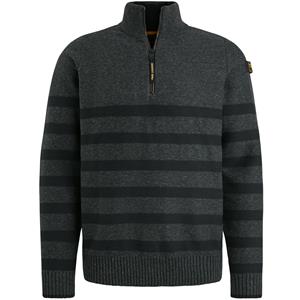 PME Legend Male Truien Pkw2409333 Half Zip Collar Cotton Rib Knit