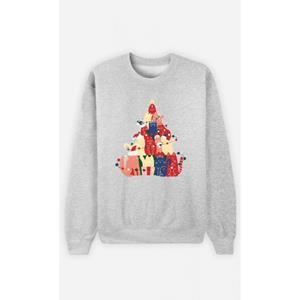 Le Roi du Tshirt Herensweater - KATTENBOOM