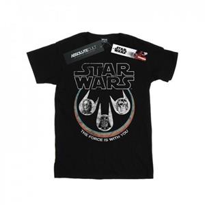 Star Wars jongens retro hoofden T-shirt