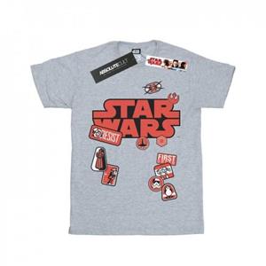 Star Wars jongens de laatste Jedi Badges T-shirt