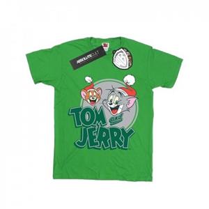 Tom And Jerry Boys Christmas Greetings T-Shirt