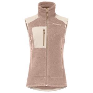 Norrøna  Women's Trollveggen Thermal Pro Vest - Fleecebodywarmer, bruin