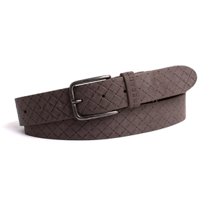 Tresanti Dani | nubuck leather belt with embossing |