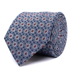 Tresanti Doroteo | silk tie with small medallion |