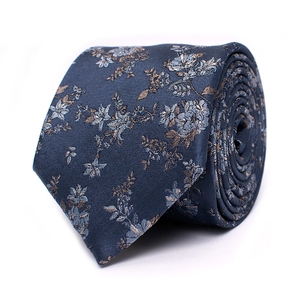 Tresanti Damon | silk tie with flowers |