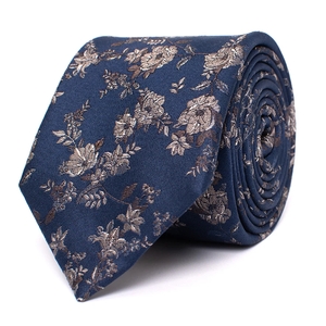 Tresanti Damon | silk tie with flowers |