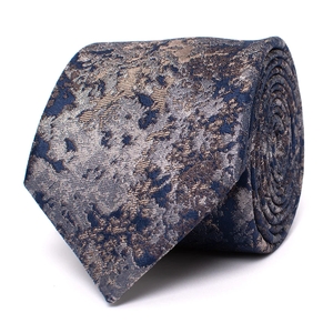 Tresanti Daran | silk tie with layered flowers |