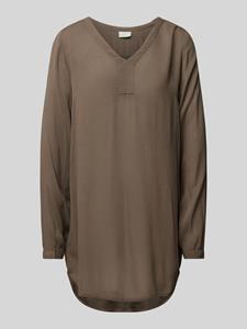 Kaffe Blouseshirt van viscose met V-hals, model 'Amber'