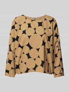 Drykorn Blouseshirt met all-over motief, model 'NIALINI'