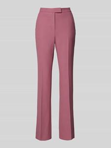 Boss Flared cut pantalon met persplooien, model 'Tubeka'