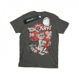 Tom And Jerry Boys Rocket Prank T-Shirt