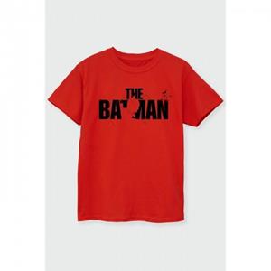 DC Comics Boys het Batman-logo met silhouet T-shirt