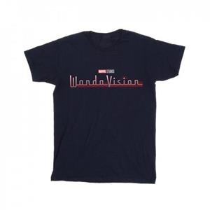 Marvel Boys WandaVision-logo-T-shirt