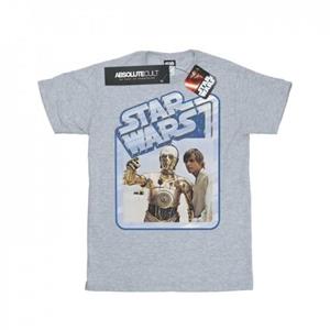 Star Wars jongens Luke Skywalker en C-3PO T-shirt