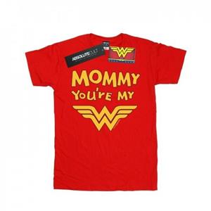 DC Comics Boys Wonder Woman Mummy Je bent mijn held T-shirt