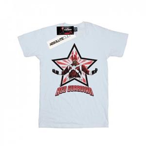 Marvel Boys Black Widow Movie Red Guardian Star T-shirt