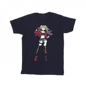 DC Comics jongens Harley Quinn staande pose T-shirt