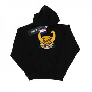 Marvel Boys Loki close-up hoodie