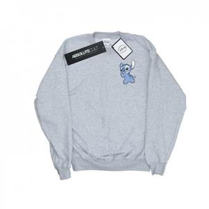 Disney Boys Lilo en Stitch Stitch-sweatshirt met borstprint op de achterkant