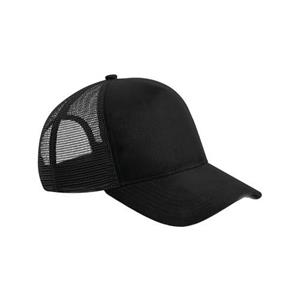 Beechfield unisex volwassen suède snapback truckerpet