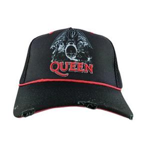 Amplified Versterkte unisex volwassen lijn kunst Crest Queen Trucker Cap