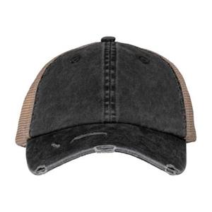 Pertemba FR - Apparel Native Spirit Unisex Volwassene Vernietig Gewassen Trucker Cap