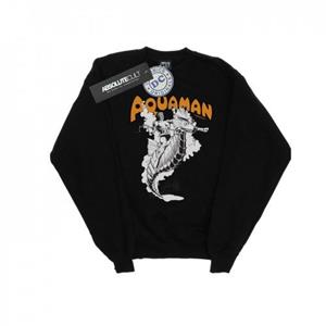 DC Comics Aquaman Mono Action Pose-sweatshirt voor jongens