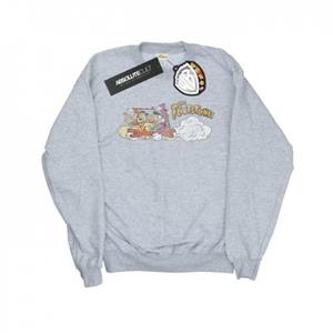 The Flintstones Het Flintstones Family Car Distressed sweatshirt voor jongens