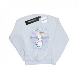 Disney Boys Frozen 2 Olaf Sneeuwvlokken en glimlacht sweatshirt