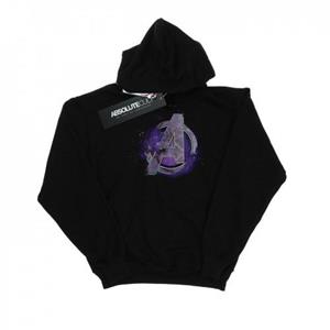 Marvel Boys Avengers Endgame Space-logo hoodie