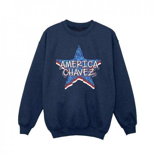 Marvel Girls Doctor Strange America Chavez-sweatshirt