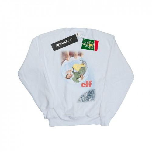 Elf Girls Distressed Poster Sweatshirt