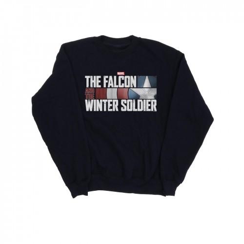 Marvel Girls The Falcon en de Winter Soldier-logosweatshirt