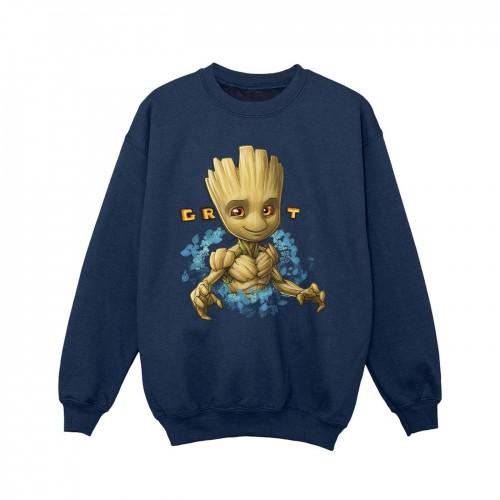 Guardians Of The Galaxy Girls Groot Bloemen Sweatshirt