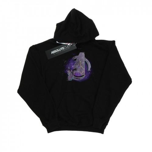 Marvel Girls Avengers Endgame Space-logo hoodie