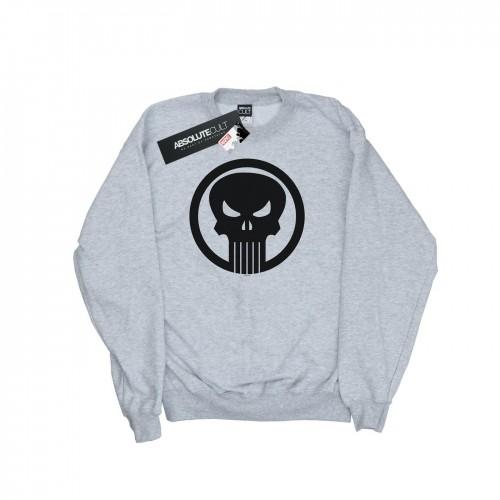 Marvel Girls The Punisher Skull Circle-sweatshirt