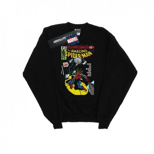 Marvel Girls Spider-Man zwarte kat cover sweatshirt