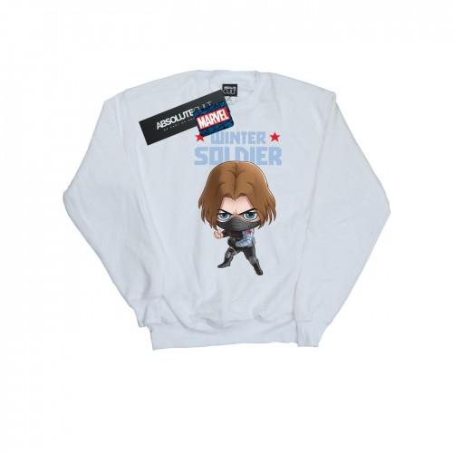 Marvel Girls Winter Soldier Bucky Toon Sweatshirt