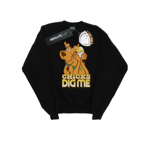 Scooby Doo Girls Chicks Dig Me Sweatshirt