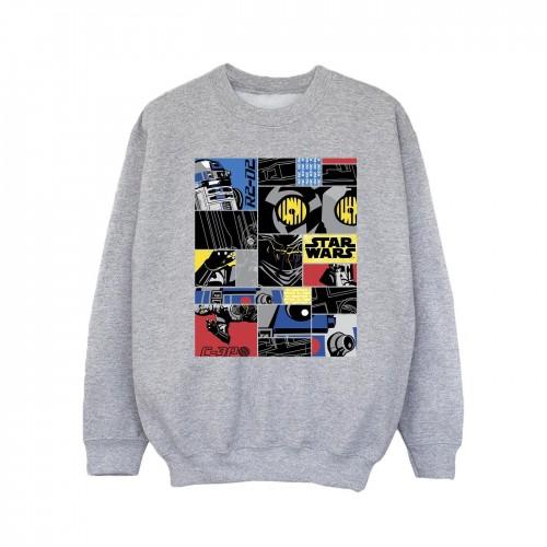 Star Wars meisjes Droid Montage Sweatshirt