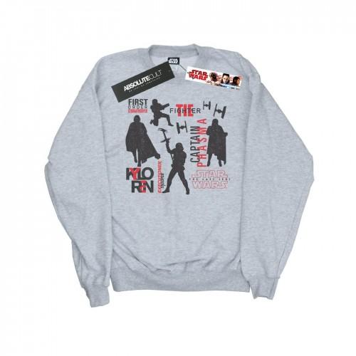 Star Wars Girls The Last Jedi First Order Silhouettes Sweatshirt