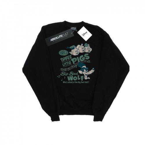 Disney Sweatshirt voor -meisjes met drie kleine varkens die bang zijn voor de grote boze wolf