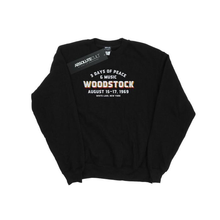 Woodstock Varsity 1969-sweatshirt voor meisjes