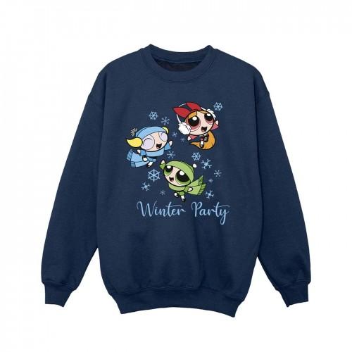 Pertemba FR - Apparel The Powerpuff Girls Girls Girls Winter Party Sweatshirt