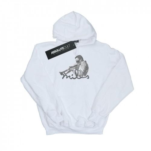 Pertemba FR - Apparel Miles Davis meisjes profiel schets hoodie