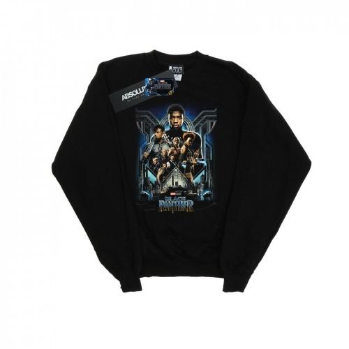 Marvel Girls Black Panther filmposter sweatshirt