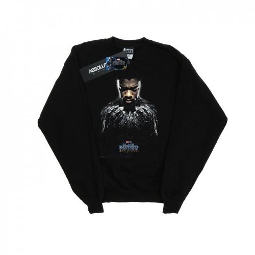 Marvel Girls Black Panther TÂ´Challa Poster-sweatshirt