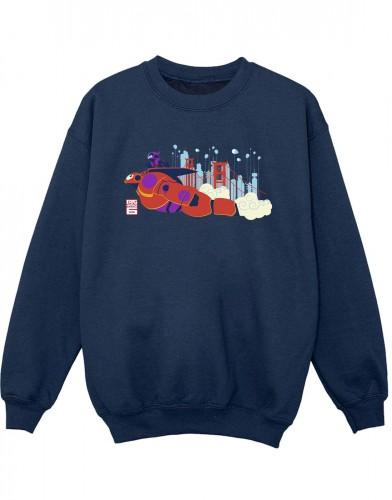 Disney jongens Big Hero 6 Baymax Hiro Bridge sweatshirt