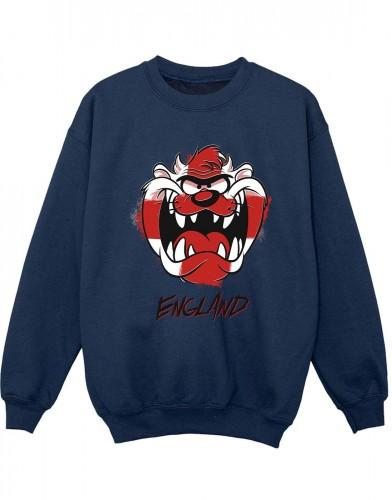 Looney Tunes Boys Taz Engeland Face Sweatshirt