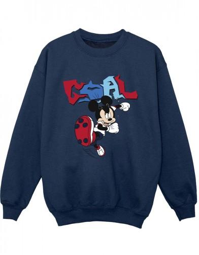 Disney Mickey Mouse Goal Striker Pose Sweatshirt voor jongens